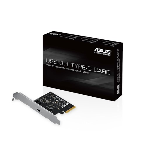 Asus IO Card USB TYPE-C PCI-Ex4 USB3.1 Type C | BCOM Computer
