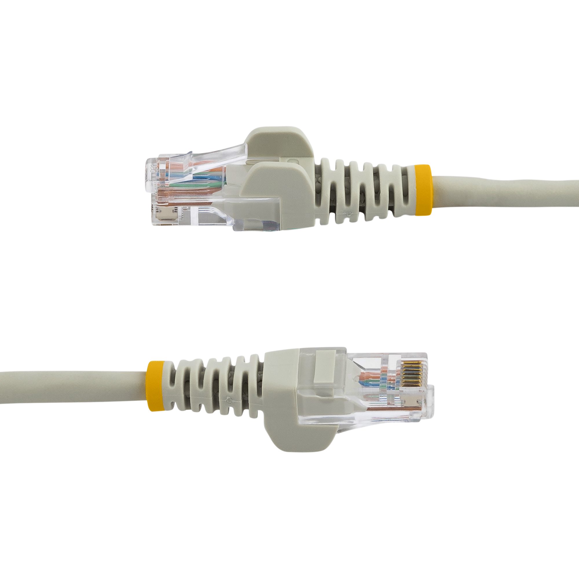 StarTech 45PATCH1GR 1ft Gray RJ45 Cat5e UTP Patch - Image 3