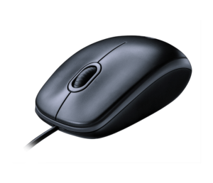 Logitech 910-001601 M100 wire mouse black - Image 2