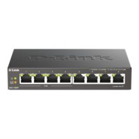 D-Link 8 port switch 4xPoE 30W ea/60W DGS-1008P