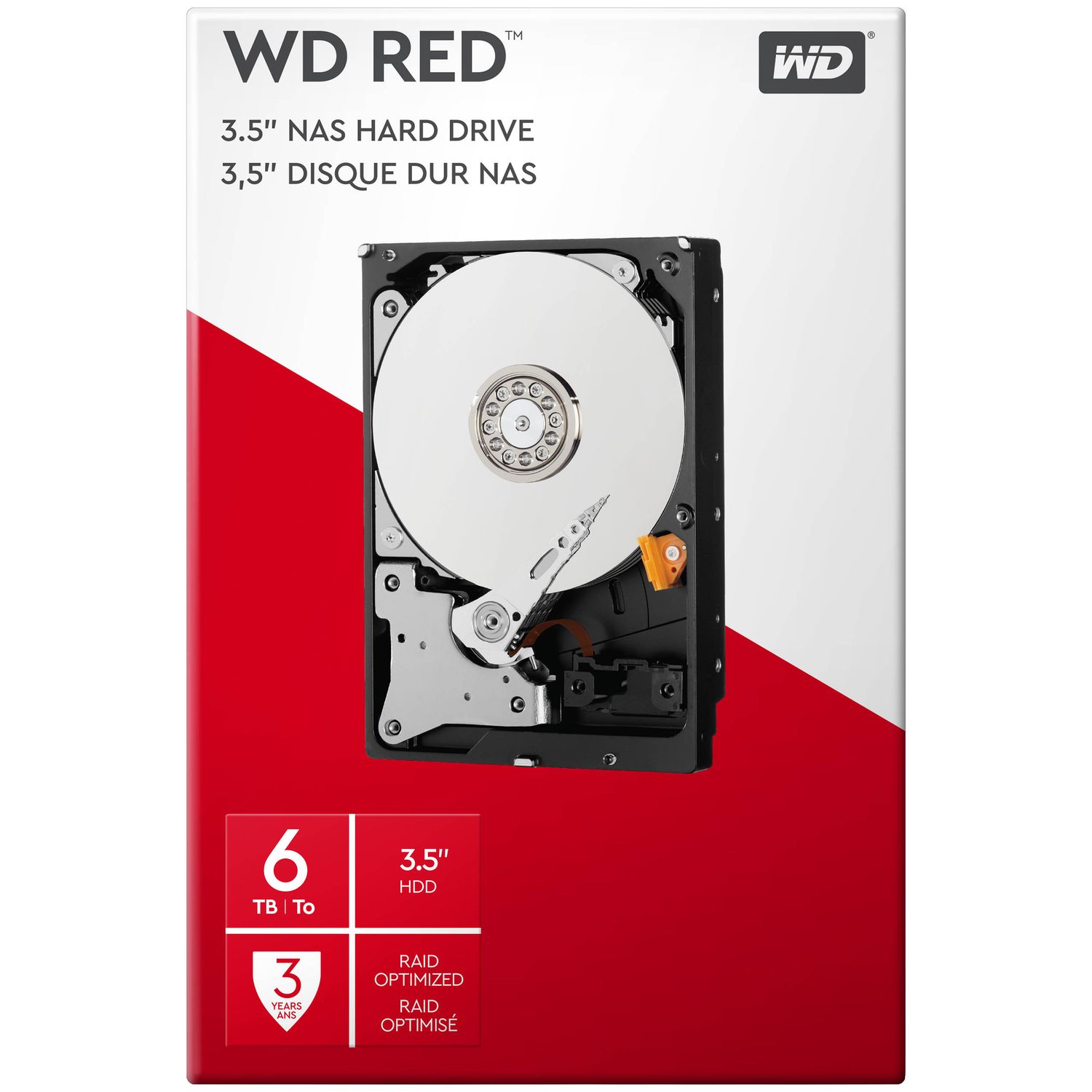 WD 6TB Red NAS HDD 256MB 3YR WD60EFAX – BCOM Computer Centre