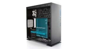 INWIN 303-BK black glass tower case - Image 3