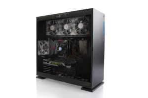 INWIN 303-BK black glass tower case - Image 6