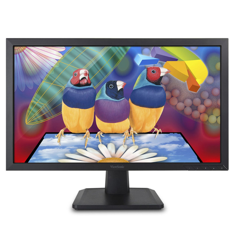VIEWSONIC VA2452SM 23.6" WIDE BLK 1920x1080 6.5ms with SuperClear MVA Panel Technology 250cd/m2 w/speaker DVI/VGA/DP Re