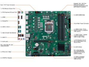 ASUS PRO Q570M-C/CSM (REFURBISHED) - Image 2