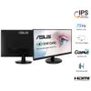 ASUS VA24DQ 23.8 FHD IPS 1920x1080 16:9 Adaptive-Sync/FreeSync, Eye Care HDMI D-Sub DP w/SPK Retail - Image 3