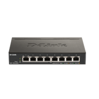 D-Link DGS-1100-08PV2 EasySmart Gigabit 8port Desktop Manageable Switch W/PoE
