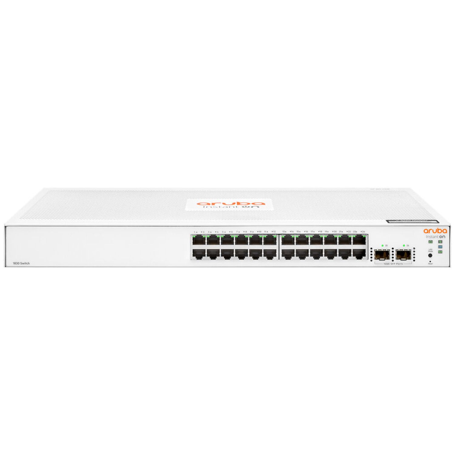 HPE Aruba Instant On 1830-24G Switch 24P 2SFP Smart-Managed Rack/Wall Mountable JL812A#ABA