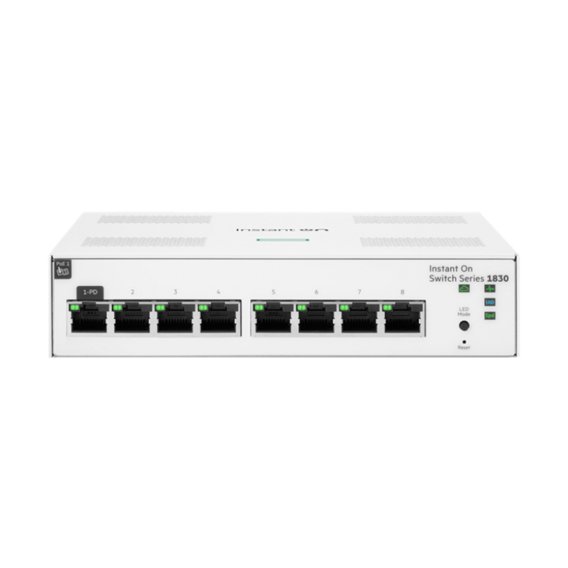 HPE Networking Instant On Switch 8p Gigabit 1830 JL810A#ABA